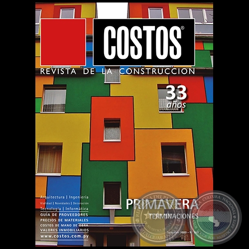 COSTOS Revista de la Construcción - Nº 300 - Setiembre 2020